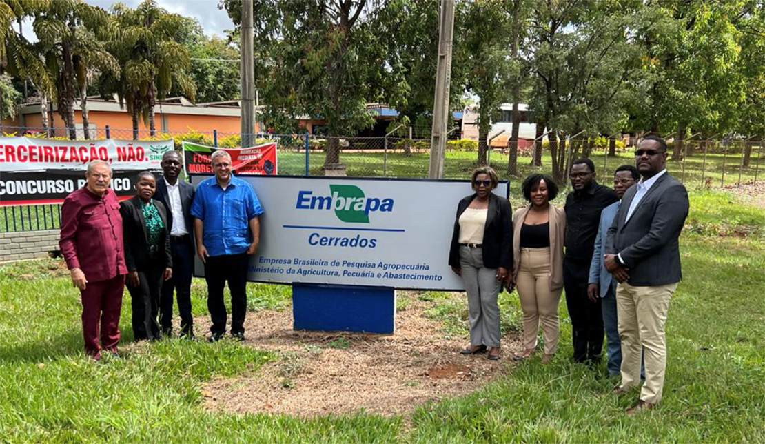 Membros de direcção do MINAGRIF, MEP, BDA e AAPA reuniram-se em Brasília com a direcção da Embrapa Cerrados